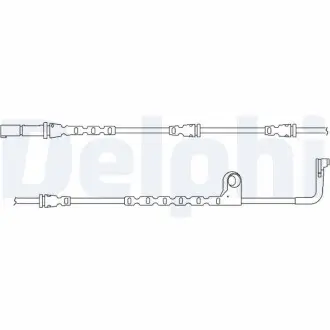Датчик износа тормозных колодок Delphi LZ0226