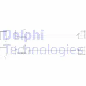 Індикатор зносу Delphi LZ0246