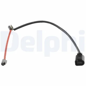 Датчик зносу гальмівних колодок передн AUDI A3, TT, CUPRA ATECA, FORMENTOR, LEON, LEON SPORTSTOURER, SEAT LEON, LEON SC, LEON ST, LEON/HATCHBACK 1.4H-2.5 07.09- Delphi LZ0324