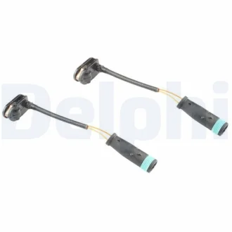 Датчик зносу гальмівних колодок передн MERCEDES EQV (W447), MARCO POLO CAMPER (W447), SPRINTER 3,5-T (B906), SPRINTER 3,5-T (B907), SPRINTER 3,5-T (B907, B910) 1.6D-Electric 09.03- Delphi LZ0334