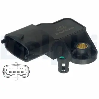Датчик вакууму Delphi PS10206