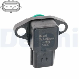 Датчик тиску у впускному колекторі (3 pin) FIAT SEDICI, SUZUKI ALTO IV, ALTO V, GRAND VITARA I, GRAND VITARA II, IGNIS I, IGNIS II, JIMNY, LIANA, SWIFT III, SX4, WAGON R+ 1.0-2.7 09.94- Delphi PS2008512B1