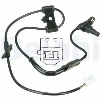 Датчик ABS TYL L HYUNDAI COUPE 04- Delphi SS20528