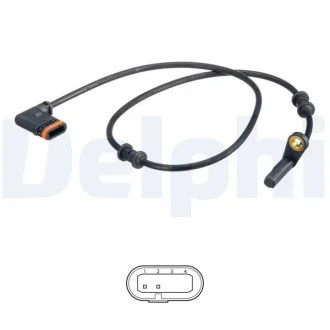 Датчик ABS задн Лів MERCEDES SLK (R171) 1.8-5.5 03.04-12.11 Delphi SS20550