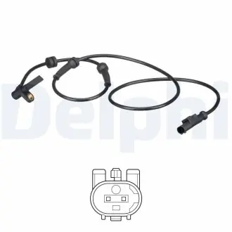 Датчик ABS передний левый Delphi SS20578