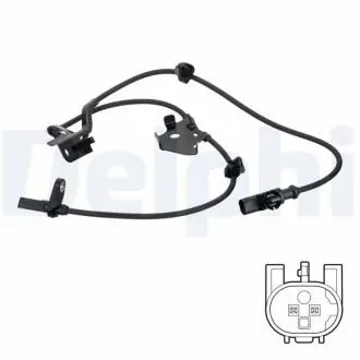 Датчик ABS Delphi SS20753