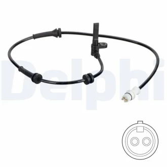 Датчик ABS передн Прав FIAT GRANDE PUNTO, PUNTO, PUNTO/HATCHBACK 1.2-1.9D 09.99- Delphi SS20783