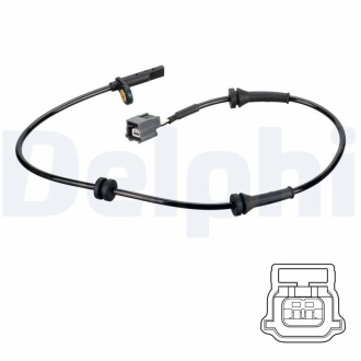 Датчик ABS Delphi SS20796