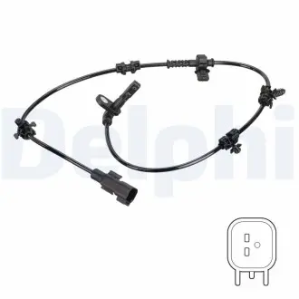 Датчик ABS задн Лів/Прав OPEL ASTRA K, ASTRA K/KOMBI 1.0-1.6D 06.15- Delphi SS20837