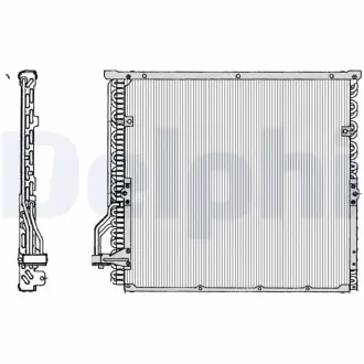 Радіатор кондиціонера Delphi TSP0225014