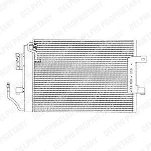 Радиатор кондиционера Delphi TSP0225210