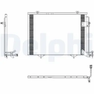 Радиатор кондиционера Delphi TSP0225432