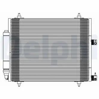 Радиатор кондиционера Delphi TSP0225595