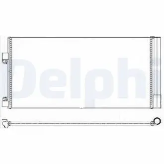 Радиатор кондиционера Delphi TSP0225638