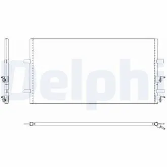 Радіатор кондиціонера Delphi TSP0225640
