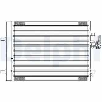 Радиатор кондиционера Delphi TSP0225689