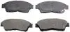 Тормозные колодки дисковые перед.Toyota Corolla/Camry/Ipsum/Picnic/RAV 4/Previa/Funcruiser/Celica/Carina/Corona (90-02) Denckermann B110742 (фото 1)
