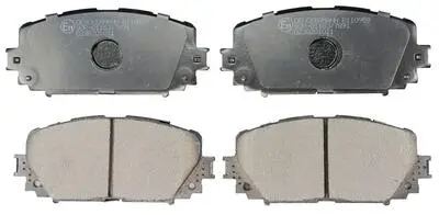 Тормозные колодки, дисковый тормоз.) Denckermann B110959