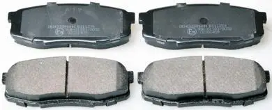 Гальмівні колодки дискові зад. Toyota Land Cruiser 4.5 D-4D/4.7 VVTi 01 07- Denckermann B111274