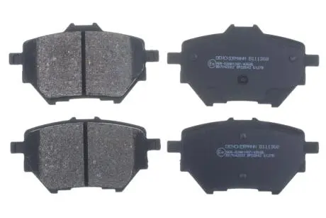Гальмівні колодки дискові задні CITROEN C4 GRAND PICASSO II, 308 II, 308 SW II 1.2-2.0D 02.13- Denckermann B111368