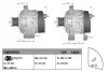 Генератор DENSO DAN1062 (фото 3)