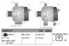 Генератор (14В, 100А, новий) TOYOTA AVENSIS, VERSO 2.0D/2.2D 11.08-10.18 DENSO DAN1317 (фото 3)