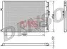 Радіатор кондиціонера DENSO DCN06009 (фото 1)