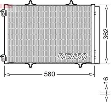 Радіатор кондиціонера DENSO DCN07061