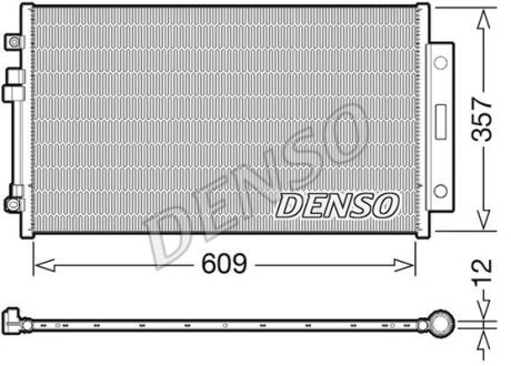 Радіатори кондиціонера GIULIA, 16- DENSO DCN09004
