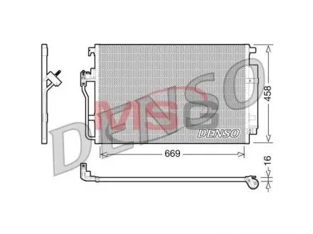Автозапчасть DENSO DCN17056