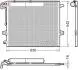 Радіатори кондиціонера Mercedes ML (W164) DENSO DCN17057 (фото 1)