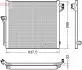 Радіатор кондиціонера DENSO DCN17058 (фото 1)