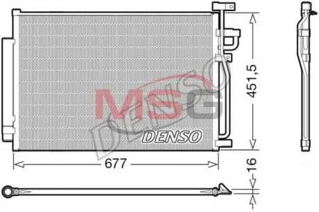 Автозапчастина DENSO DCN20040
