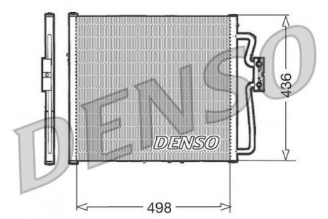 Радиатор кондиционера DENSO DCN23009 (фото 1)