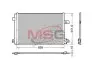 Радиатор кондиционера DENSO DCN32028 (фото 1)