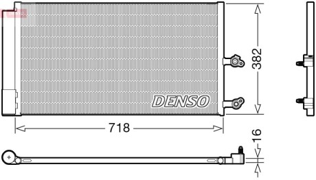 Радіатори кондиціонера Volvo XC90 II DENSO DCN33014