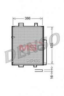 Радиатор кондиционера DENSO DCN35001