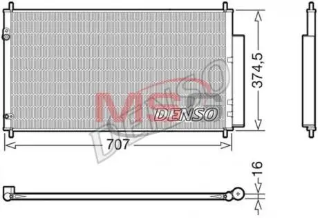 Автозапчасть DENSO DCN40025
