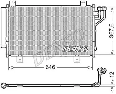 Автозапчасть DENSO DCN44012
