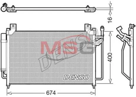 Автозапчасть DENSO DCN44013