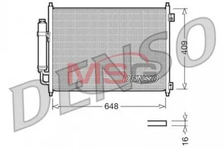 Автозапчасть DENSO DCN46001