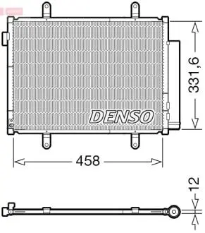 Радіатор кондиціонера DENSO DCN47011