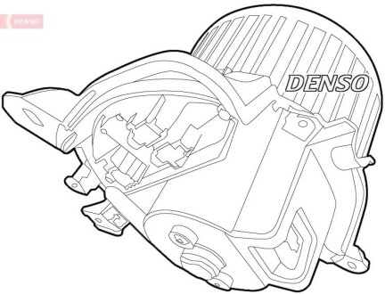 Вентилятор салона DENSO DEA01012 (фото 1)