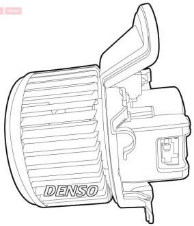 Вентилятор, конденсатор кондиціонера DENSO DEA01211