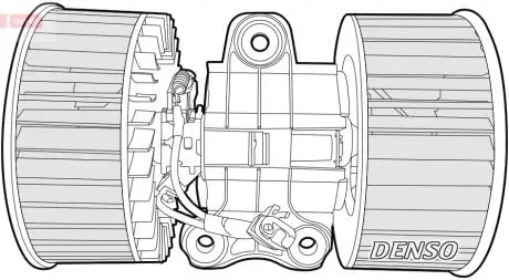 Вентилятор DENSO DEA05004