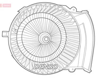 Вентилятор салона DENSO DEA07021