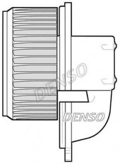 Вентилятор, конденсатор кондиціонера DENSO DEA09022