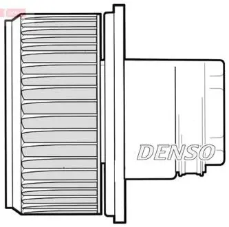 Вентилятор, конденсатор кондиціонера DENSO DEA09023