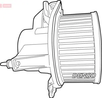 Вентилятор, конденсатор кондиционера DENSO DEA09032