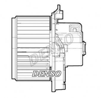 Вентилятор, конденсатор кондиціонера DENSO DEA09071